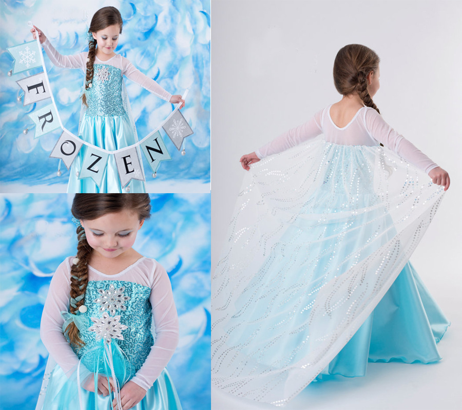 F68007 Frozen series Girls Dress